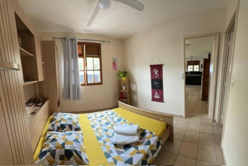 Ti Sucrier Jaune - Douceur Caraibe Vue Mer Le Carbet Ngoại thất bức ảnh